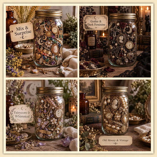 Mystery Jewelry Jar By Darkmuse